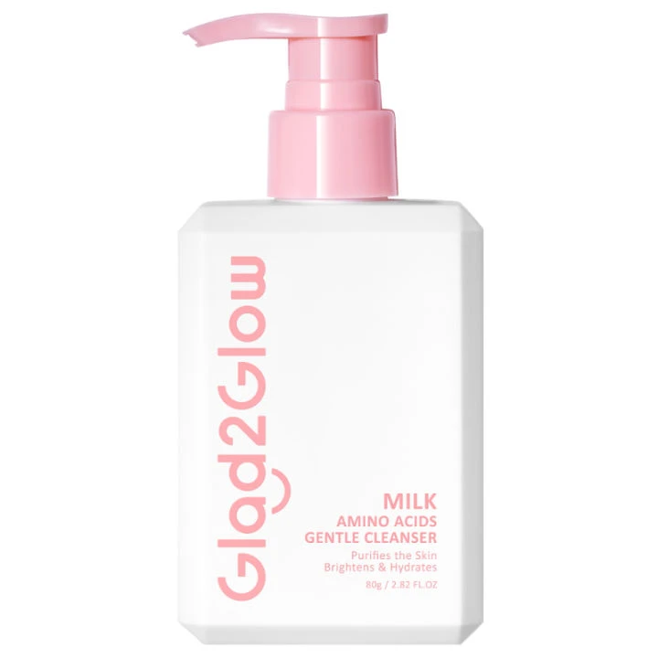 Glad2glow milk amino acids gentle cleanser 80 ml